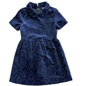 Brooks Brothers velvet dress sz 5